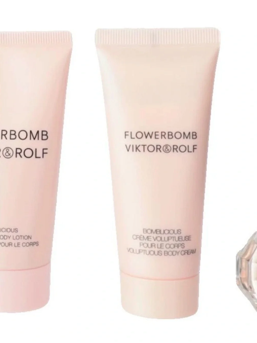 Victor & Rolf Flowerbomb 3-piece Gift Set EDP7ml Body Lotion 50ml Cream 40ml NIB